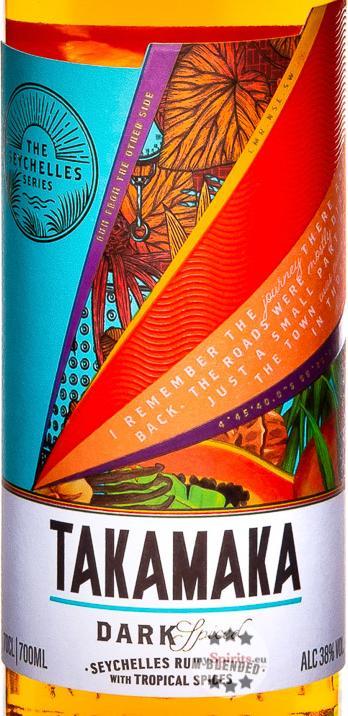 Produktbild Takamaka Spiced 0,7 Liter 38 % Vol.