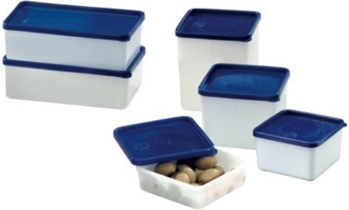 Actual product image Westmark Freezer Jar 'Trio' Pack of 3 (1.25 l)