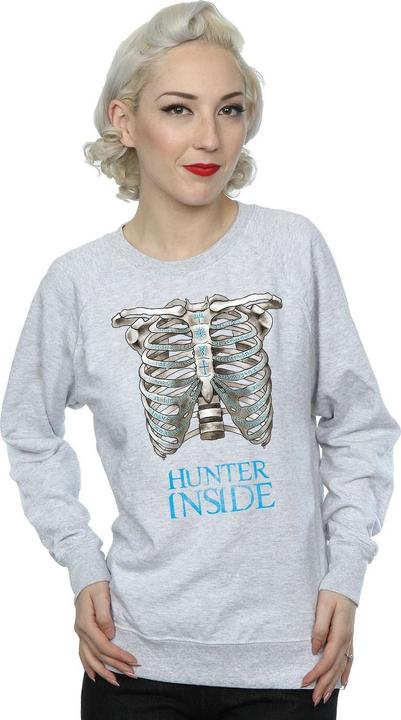 Actual product image Supernatural Womens/Ladies Hunter Inside Sweatshirt (L)