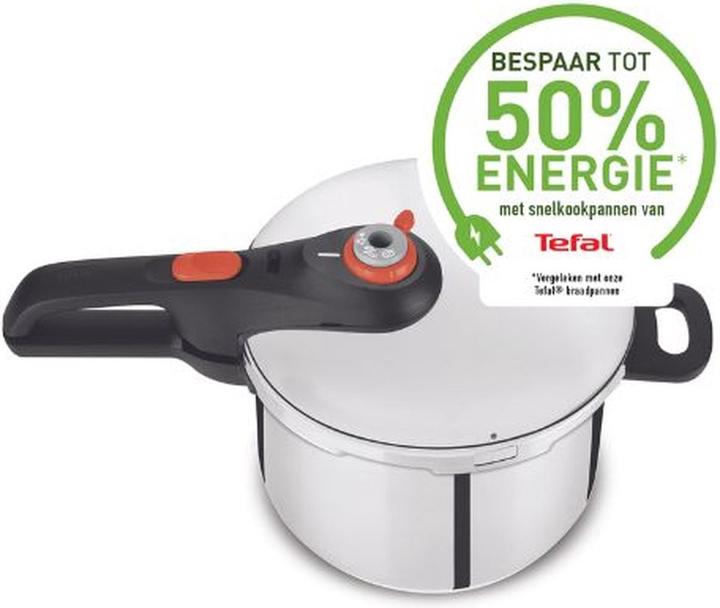 Actual product image Tefal Secure 5 Neo (22 cm, Steam cooker, Stainless steel)