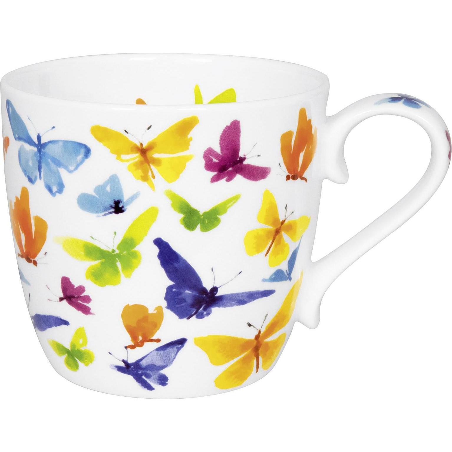 6x Könitz Tazza da caffè 'Butterfly, Tazza, Multicolore