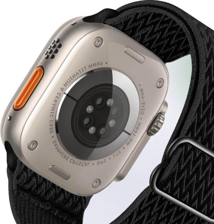 Produktbild Cover-Discount Apple Watch 44/45/46/49mm - Flexibles Nylon Stoff Ersatzarmband (Nylon)