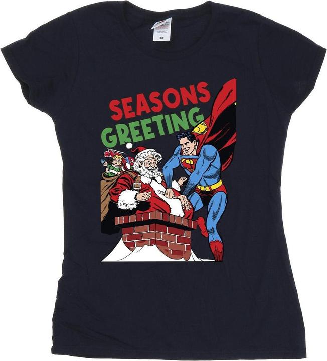 Produktbild Superman Santa Comic TShirt (L)