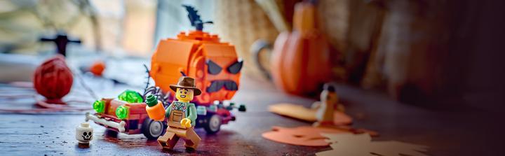 Immagine prodotto LEGO Pickup mit Halloweenkürbis (40822)