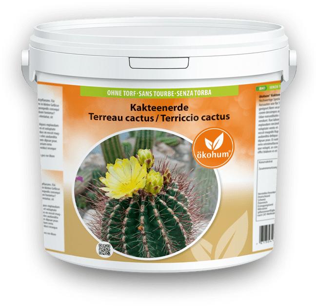 Actual product image Ökohum Kakteenerde (2.50 l, Soil without peat)