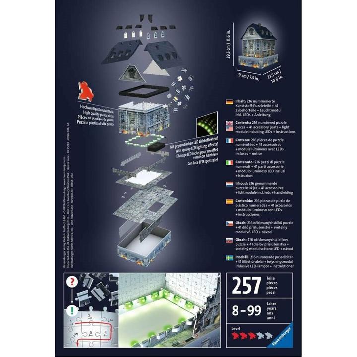 Produktbild Thinkfun Pz. 3D Gruselhaus bei Nacht 216T (216 Teile)