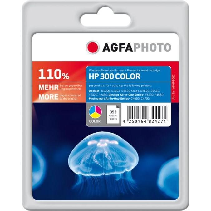 AGFAPHOTO, Druckerpatrone, Aphp300c (M, C, Y)