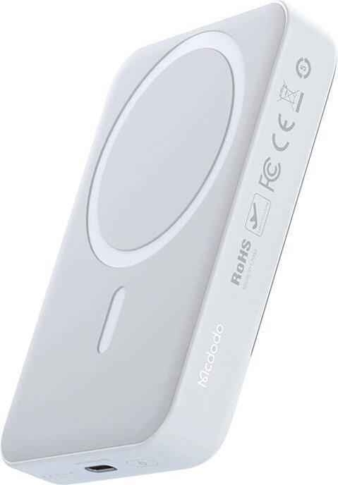 Actual product image Mcdodo MC-5930 Magnetic Power Bank 10000mAh, 30W (white) (10000 mAh, 30 W)