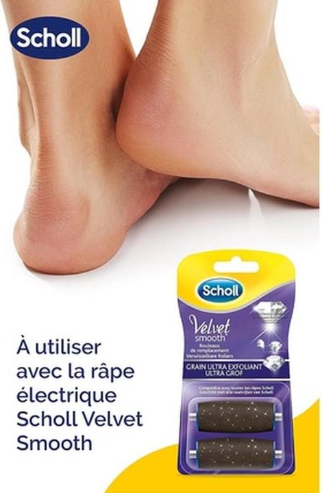 Produktbild Scholl Velvet Smooth Express Pedi Crystal Diamonds Ultra Peeling-Körner-Patronen (2 x)