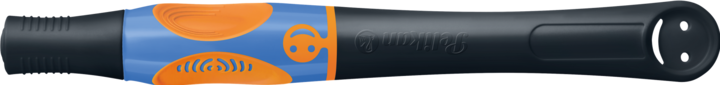 Produktbild Pelikan griffix Tintenschreiber Neon Black für Linkshänder, Schreiblernstift mit ergonomischer (Neon Black, 1 x)