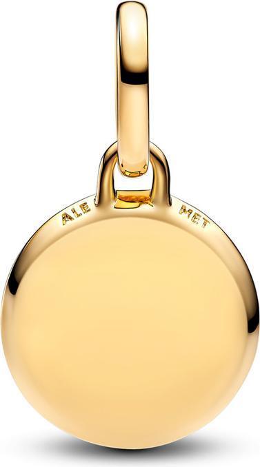 Actual product image Pandora Me Engravable pendant (Gold plated, Metal)