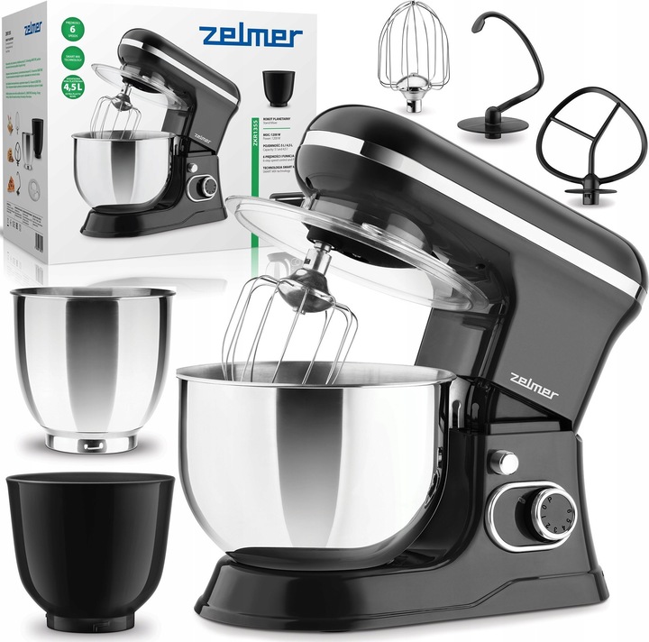 Produktbild Zelmer ROBOT PLANETARNY ZKR 1355 1200W CZARNY (1200 W)