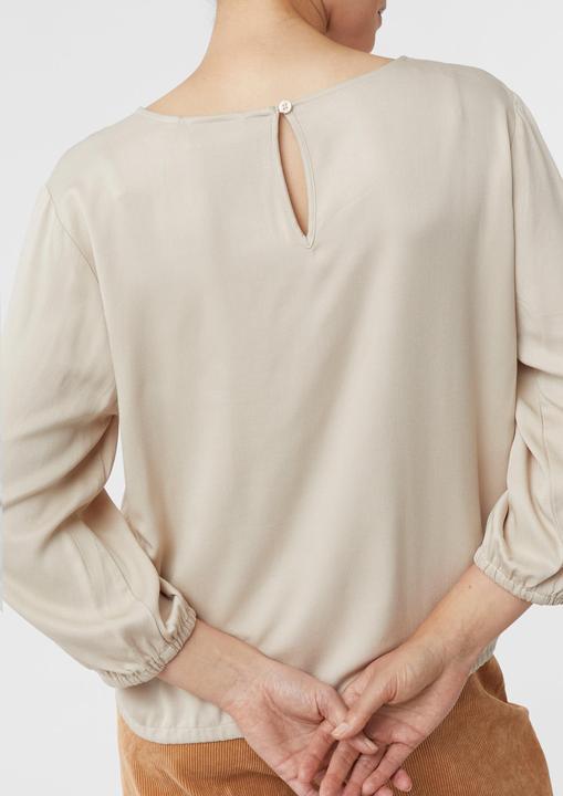 Immagine prodotto Comma Bluse Viskosebluse mit Tunnelzug am Bund (46)
