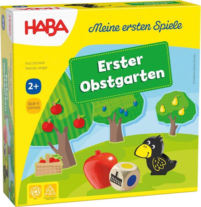 Produktbild Haba Erster Obstgarten (Deutsch, 1 - 4 Spieler)