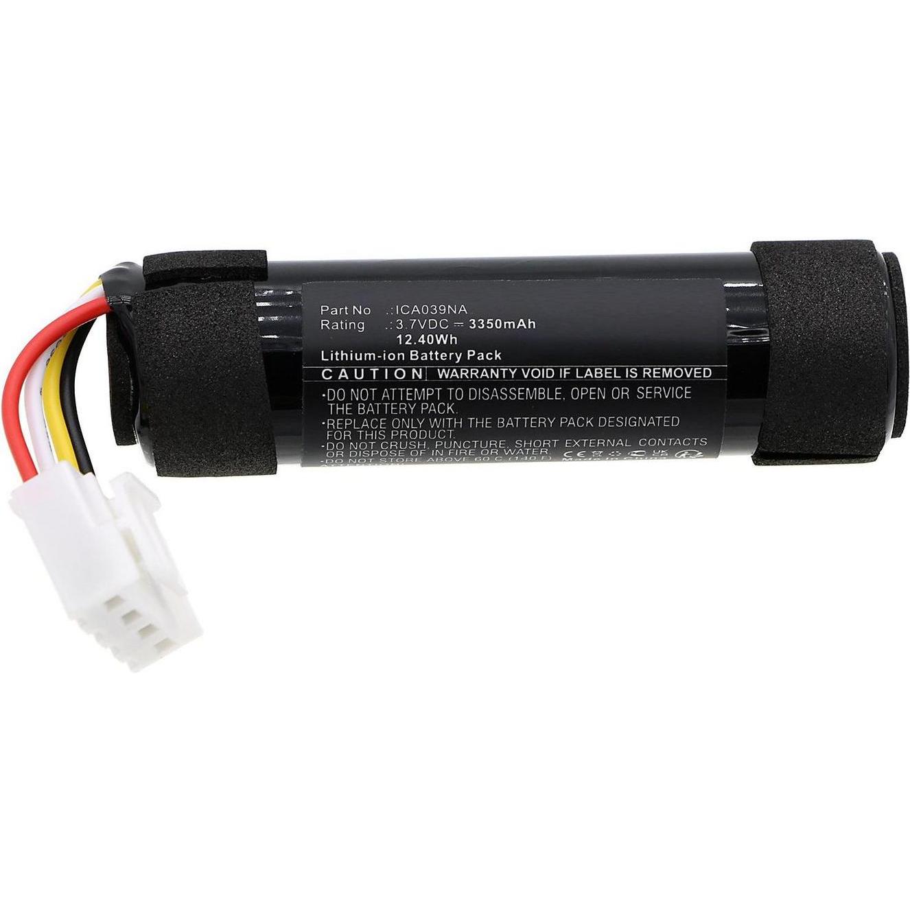 CoreParts Battery for JBL Speaker, Audio Zubehör, Schwarz