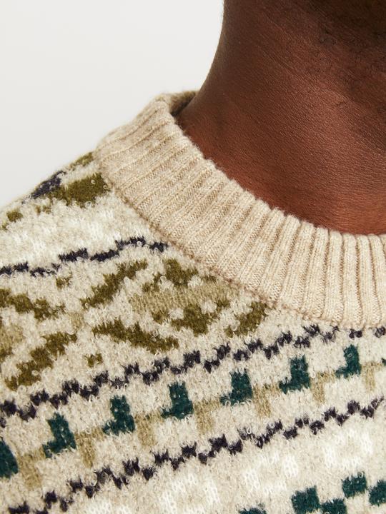 Produktbild Jack & Jones All Over Print Strickpullover Strickpullover (S)