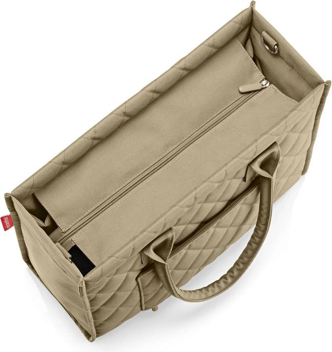 Actual product image reisenthel daily shopper business rhombus olive