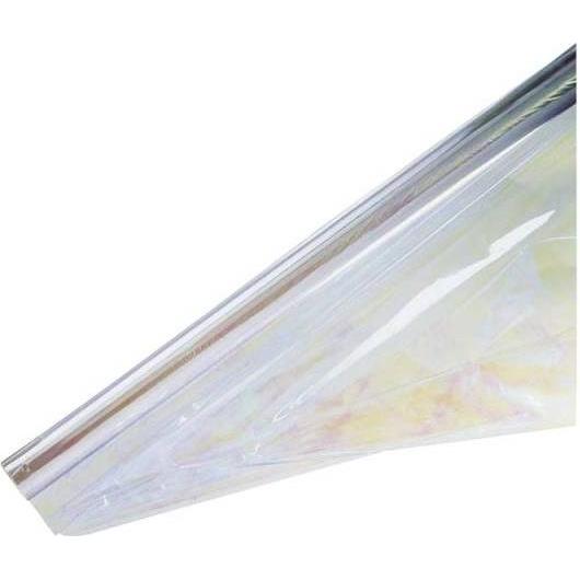 Folia, Geschenkverpackung, Bringmann Irisfolie - extrastarke Qualität, 91,44cmx2m, perlmutt/transparent (1 Rolle) (Gesch...