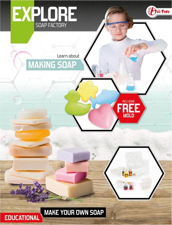 Actual product image Toi-Toys Explore soap making