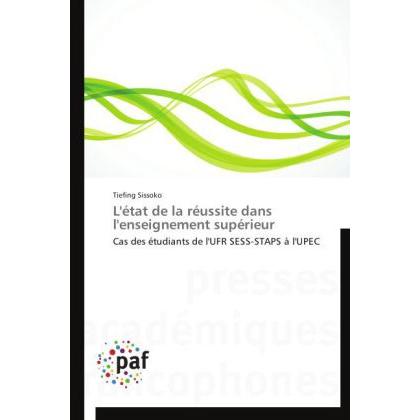 L'état de la réussite dans l'enseignement supérieur, Fachbücher