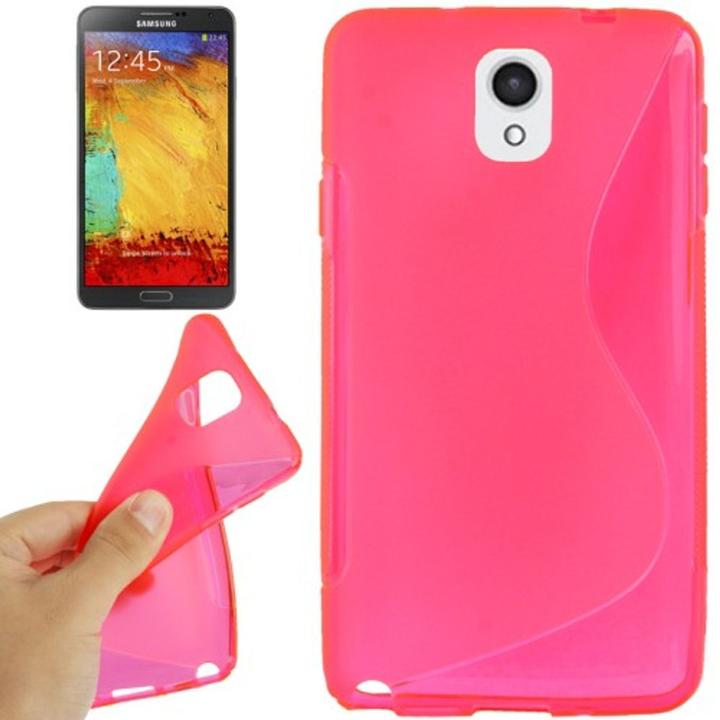 Produktbild König Design Handyhülle TPU Schutzhülle für Samsung Galaxy Note 3 pink (Samsung Galaxy Note 3)