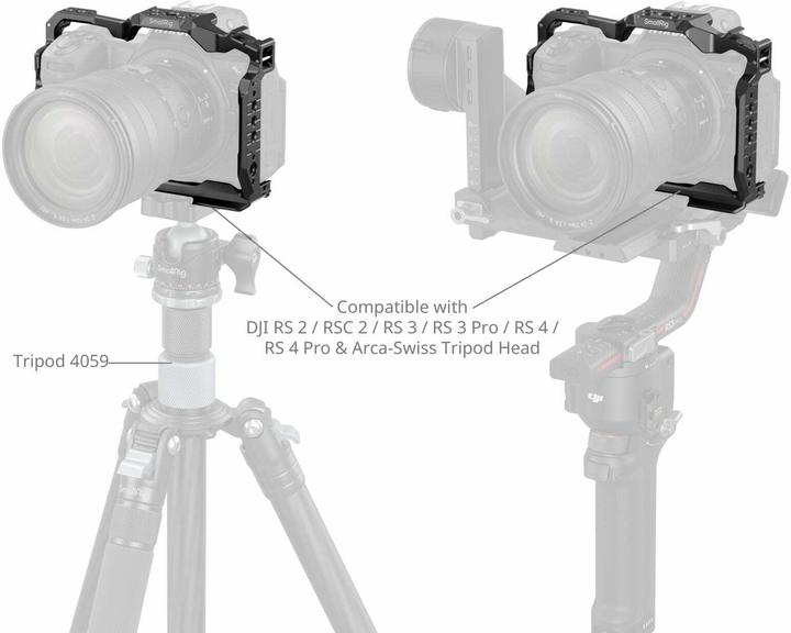 Image du produit SmallRig Camera Cage pour Nikon Z 6III 4519 (Cage)