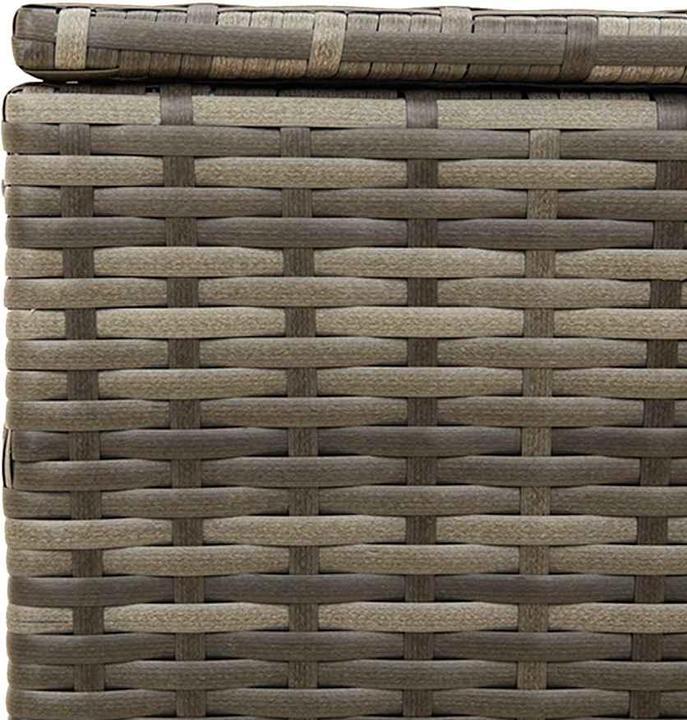 Actual product image vidaXL Gartentruhe mit Rollen 190L