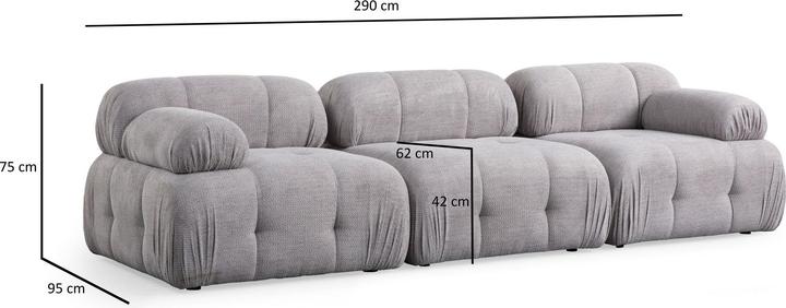 Actual product image Atelier del Sofa Petite (3-seater)
