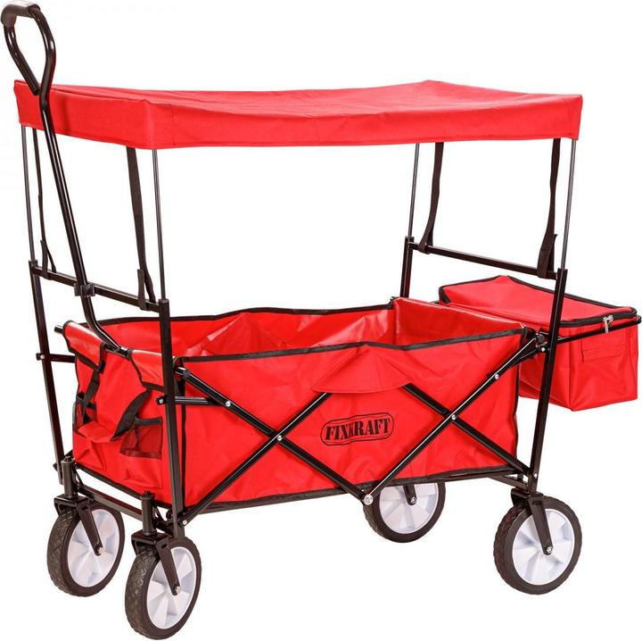 Dema Chariot à bras, pliable avec toit