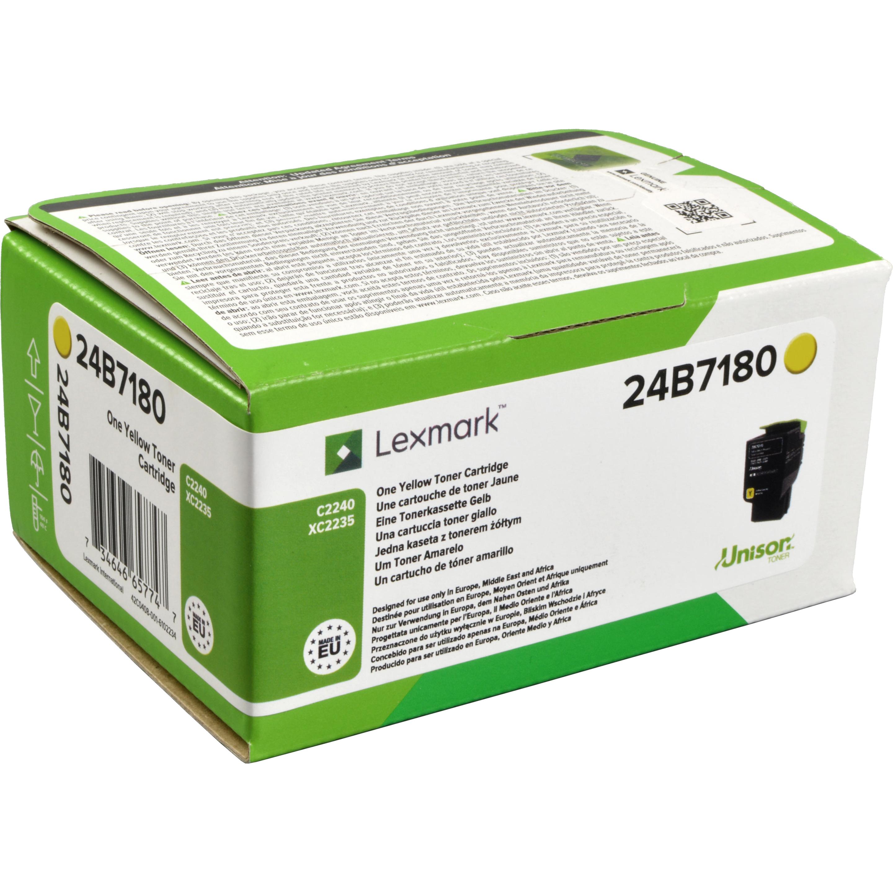 Thumbnail - Lexmark, Toner, 24B7180 (Y)