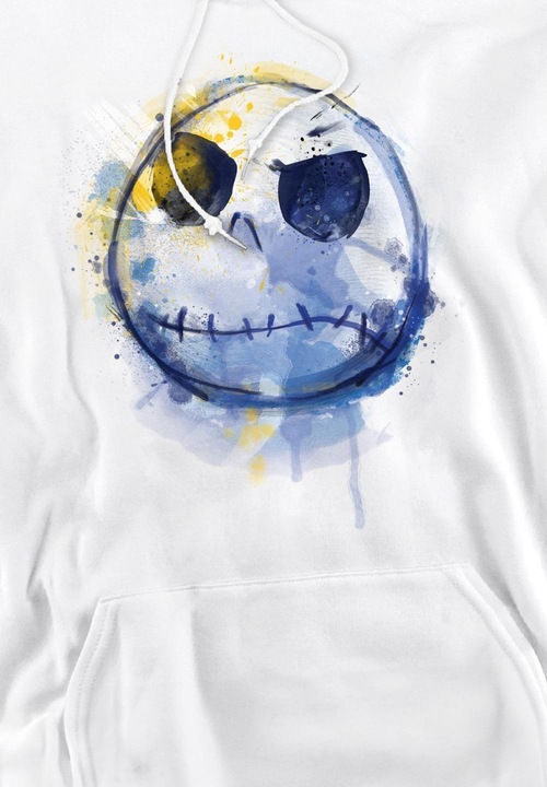 Immagine prodotto The Nightmare Before Christmas Felpa con Cappuccio Jack Skellington Verniciato Uomo (M)