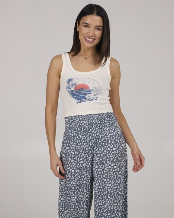 Actual product image Salty Crew Beach Scene Tank (S)