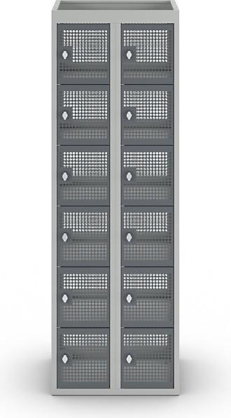 Produktbild eurokraft basic Lochblechspind (60 cm, 180 cm)