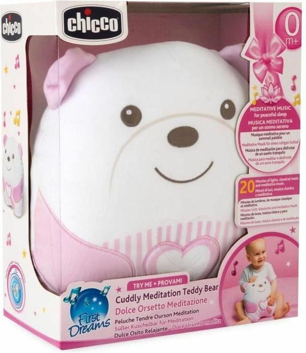 Productafbeelding Chicco Cuddly Meditation Teddy Bear Pink