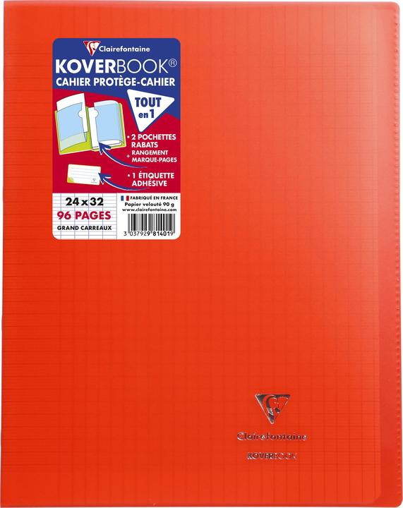 Produktbild Clairefontaine KOVERBOOK - Heft (A4+, Speziallineatur)