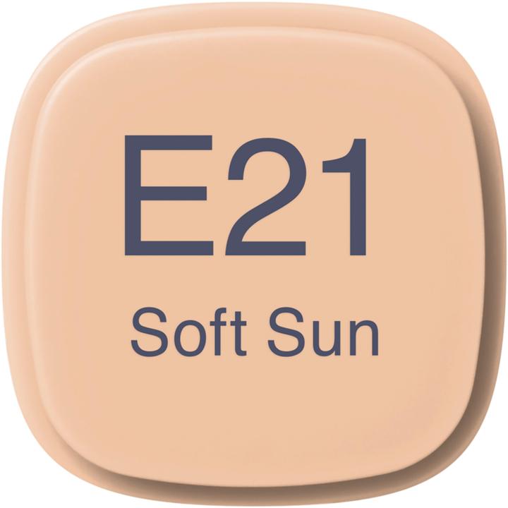 Actual product image Copic Graphic Marker Classic Type E - 21 (Soft Sun, 1 x)