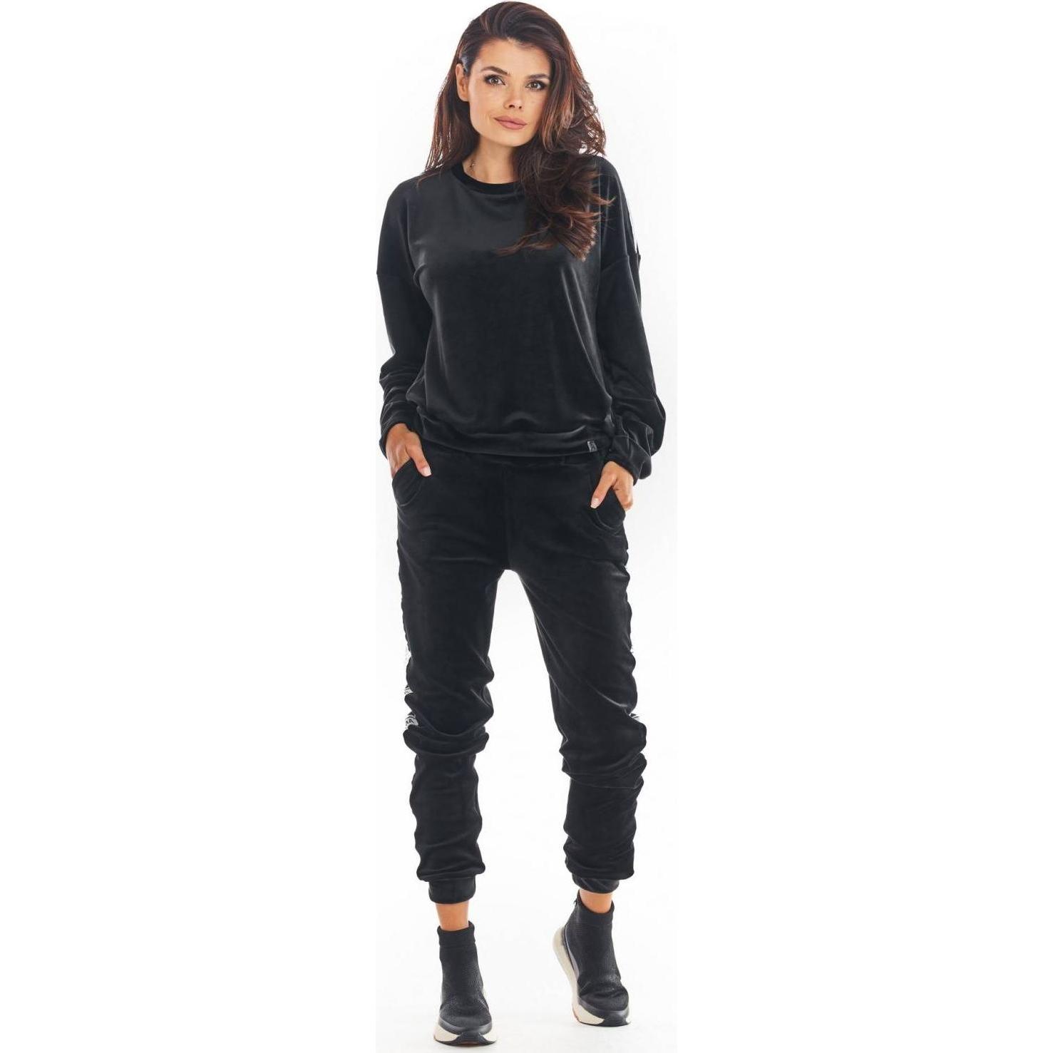 Awama, Sporthose, Sportanzug Hosen model (M), Schwarz, M