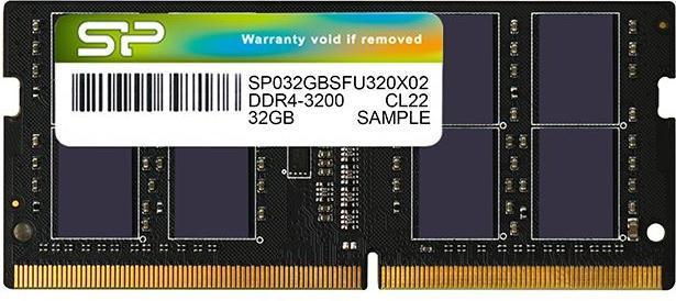Actual product image Silicon Power Laptop Memory (1 x 16GB, 3200 MHz, DDR4-RAM, SO-DIMM)