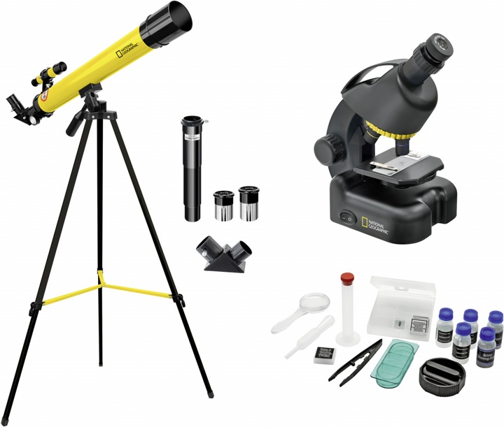 Immagine prodotto National Geographic Set (telescopio / microscopio)