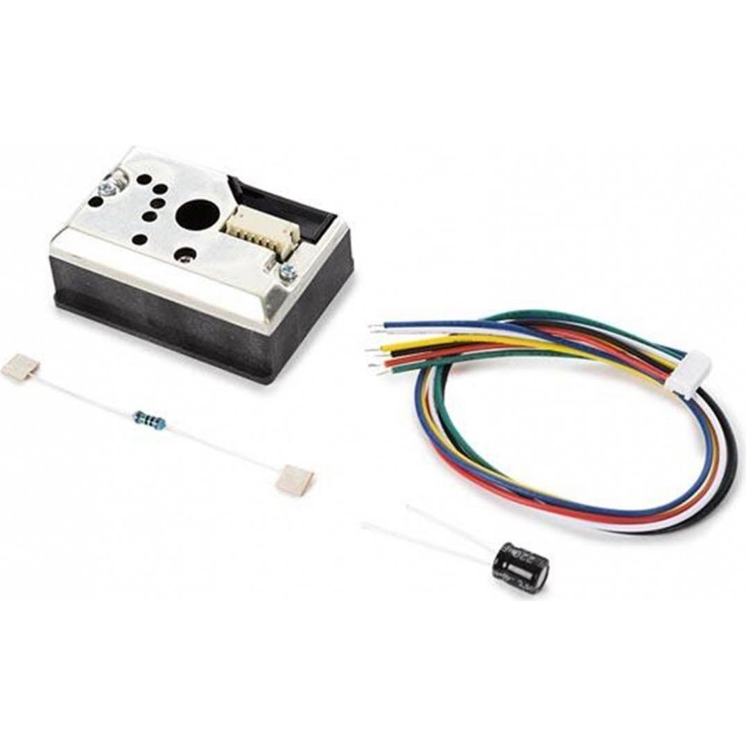 Whadda Sensor GP2Y1010AU0F Optisch Staub, Entwicklungsboard Zubehör, Mehrfarbig