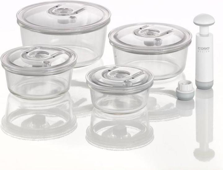 Caso Vacuum Container Set round