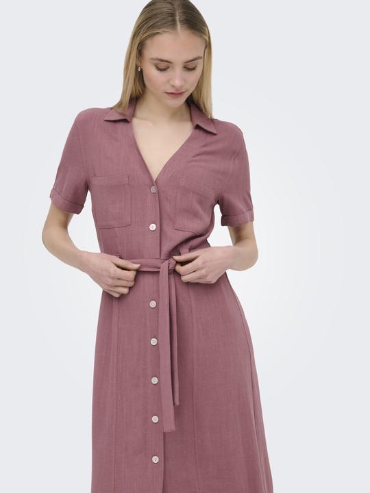Image du produit Only ONLSIESTA Langes Kleid Hemdblusenkleid (S)