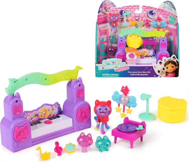 Image du produit Gabby's Dollhouse Der Film DJ Catnip Musikspielset
