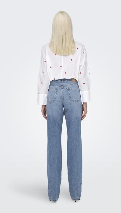 Produktbild Only Gerade geschnitten Mittlere Taille Jeans Straight-Fit jeans (W25/L32)