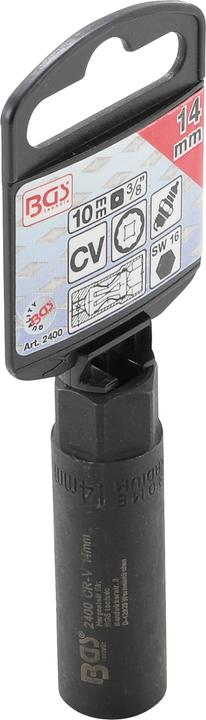 Produktbild BGS Zündkerzen-Einsatz Sechskant Antrieb Innenvierkant 10 mm (3/8") SW 14 mm