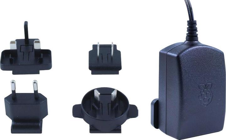 Produktbild Raspberry Pi Official Power Adapter Pi 3 Micro USB Black