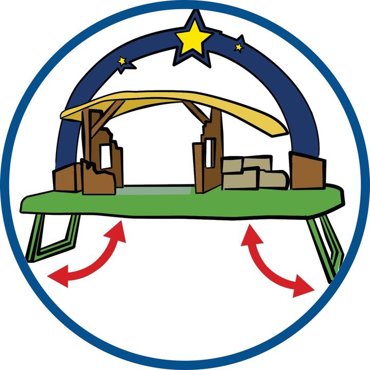 Actual product image Playmobil Light arch Christmas crib (9494)