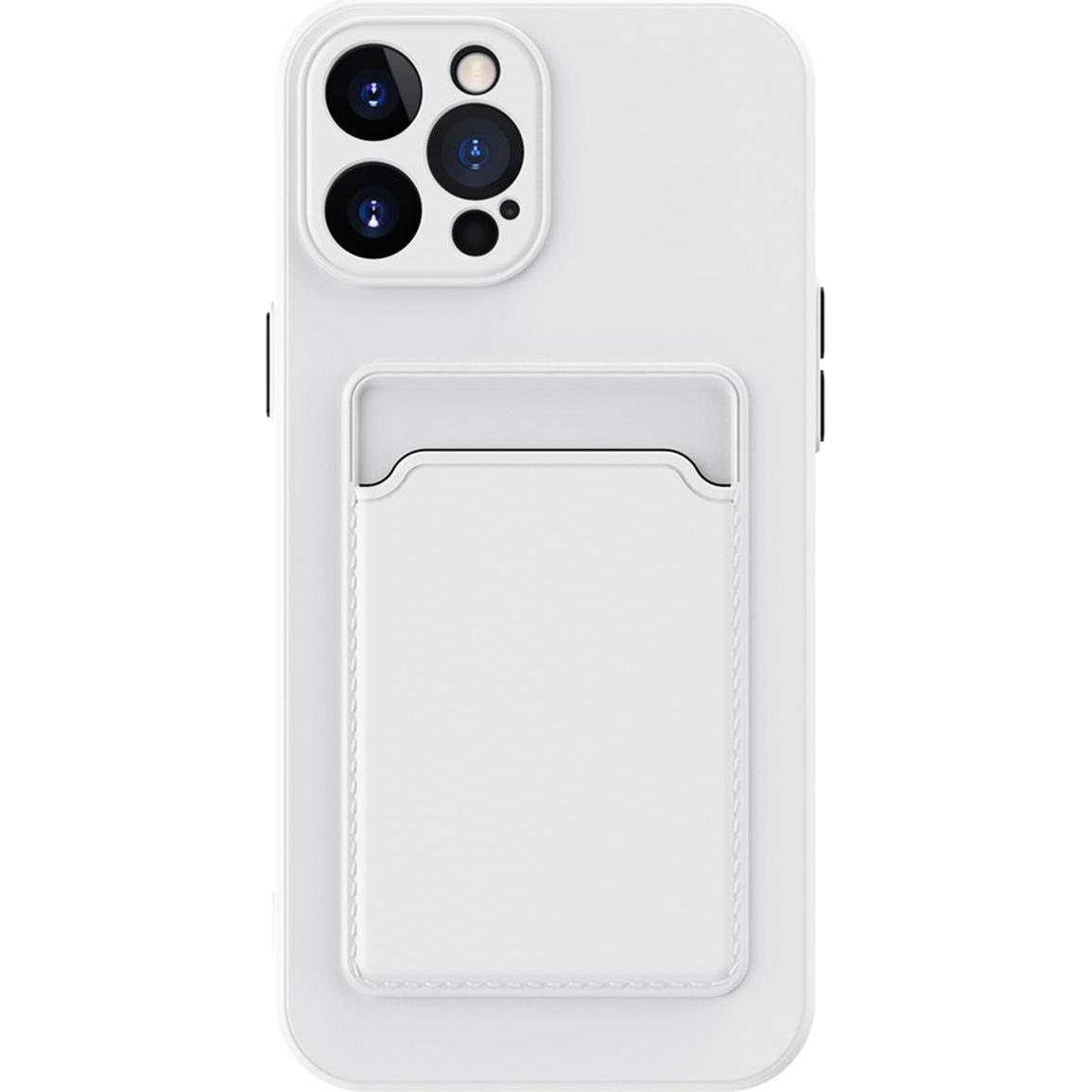 König Design Schutz Handy Hülle für Apple iPhone 15 Pro Case Cover Etuis Bumper Kartenfach (Apple iPhone 15 Pro), Smartp...