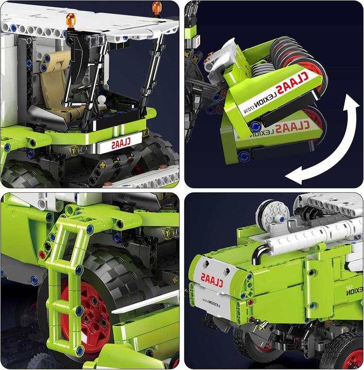 Image du produit Mould King Claas Lexion 760 Abatteuse