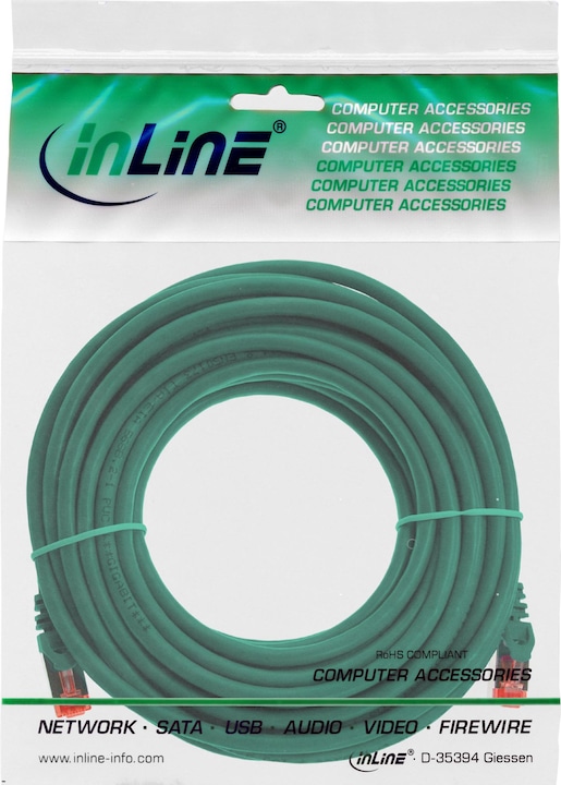 Produktbild InLine Netzwerkkabel (S/FTP, CAT6, 5 m)